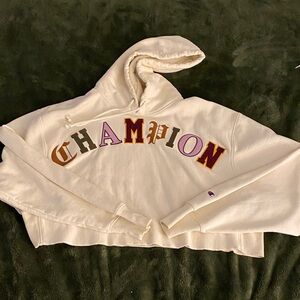 Champion Reverse Weave Cropped Hoodie - 2XL Women's